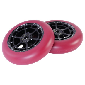 UrbanArtt Civic wheels 115x30mm Black/Autumn Red 2 pcs