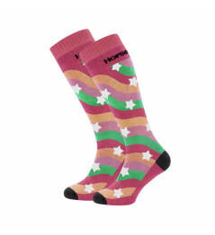 Socks Horsefeathers Kris raspberry 2020/21 vell.5-6