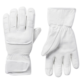 Whitespace Leather Gloves (S/M|Warm White)