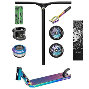 Freestyle Scooter Custom Park ALU Neochrome