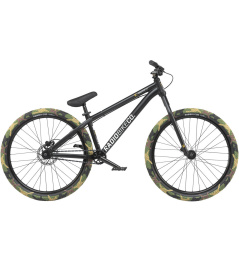 Radio Minotaur 26" 2022 Dirt Jump MTB Bike (22.6"|Matt Black)