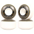 Killer Team Classic Checkered 99A Skateboard Wheels 4-Pack (52mm|White)
