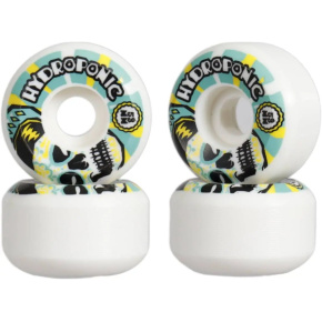 Hydroponic Mexican Skull 2.0 Skateboard Wheels 4-Set (53mm|White/Green)