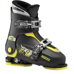 Roces Idea Up 6in1 Adjustable Kids' Ski Boots (19-22|Black/Green)