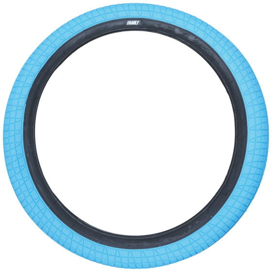 Family 20" BMX Tire (2.3" | Blue/Black Wall)