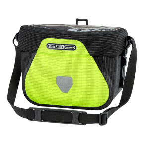 Ortlieb Bag Ortlieb Ultimate Six High Visibility - 6.5 L, reflective waterproof handlebar bag yellow