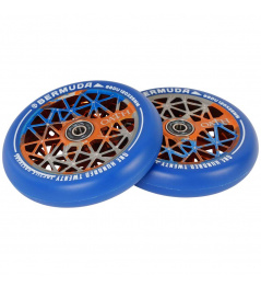 Oath Bermuda wheels 120mm Orange/Blue/Titanium 2 pcs