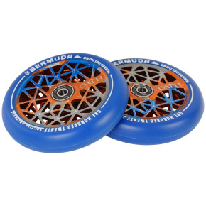 Oath Bermuda wheels 120mm Orange/Blue/Titanium 2 pcs