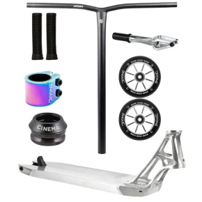 Freestyle scooter Custom Divine X Union X Ethic Pandemonium 460 mm silver