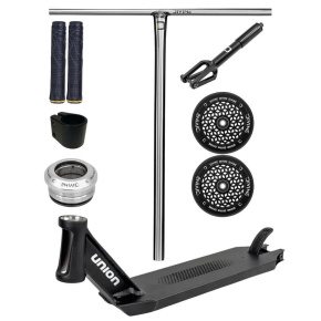 Freestyle Scooter Custom Divine X Union HoneyComb Black Freestyle Scooter Custom Divine X Union HoneyComb Black