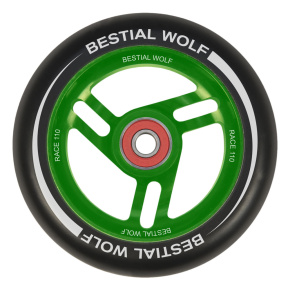 Bestial Wolf Race 110 mm wheel black-green