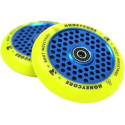 Root Limited Honeycore Wheels 110mm 2pcs Blue/Yellow