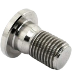 TLC Profile/Madera Titanium BMX Sprocket Bolt (Natural)