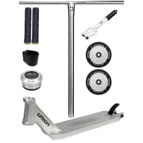 Freestyle Scooter Custom Divine X Union HoneyComb 490 mm Silver Freestyle Scooter Custom Divine X Union HoneyComb 490 mm Silver