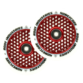 Root Honeycore White 110mm Scooter Wheels Set 2 (110mm | Red)