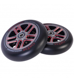 Wheels Oath Binary 115x30mm Red/Titanium 2 pcs