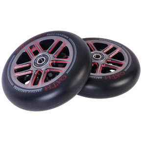 Wheels Oath Binary 115x30mm Red/Titanium 2 pcs