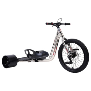 Triad Notorious 4 Drift Trike - Chrome Black