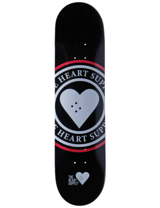 Heart Supply Insignia Skate Board (8"|Black)