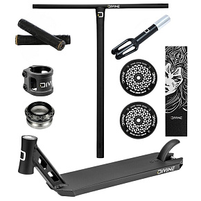Freestyle Scooter Custom Divine CrMo Black