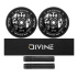Set of 2 Divine 120 mm Hollowcore wheels + Divine griptape + Divine grips