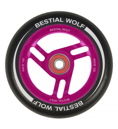 Bestial Wolf Race 100 mm wheel black pink