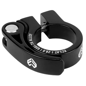 Eclat QR Objímka Sedla BMX (28.6mm|Černá) Eclat QR Objímka Sedla BMX (28.6mm|Černá)