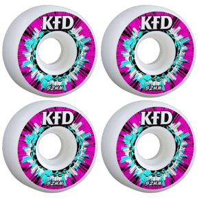KFD Blast Skate Wheels 4-Pack (53mm|Pink)