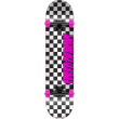 Skateboard Speed Demons Checkers 7.75 "Pink