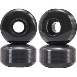 Essentials Black Skateboard Wheels 4-Set (52mm|95A)