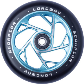 Longway Scorpion wheel 110mm turquoise