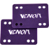 Venom 1/8" Riser Set 2 Pieces (Purple)