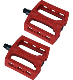 Stolen Thermalite 9/16" BMX Pedals (Red)