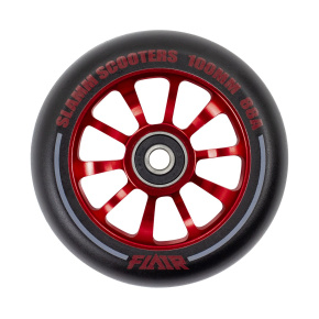 Slamm 100mm Flair 2 wheel.0 Red