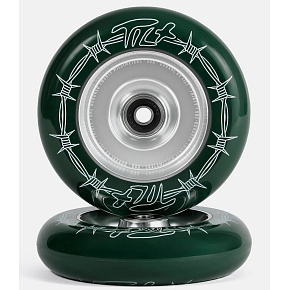 Tilt Durare Barbed Kolečka Na Freestyle Koloběžku 2-balení (120mm|Barbed Forest)