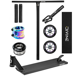 Freestyle Scooter Custom Divine Street 6" 560 mm Black
