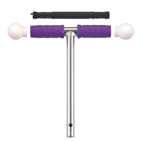 Internal illuminated handlebars for Mini Micro Magic purple