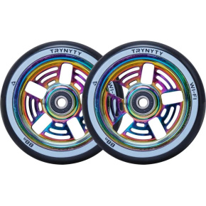 Wi-Fi Wheels for Scooter 2-Pack (120mm|Oil Slick) Wi-Fi Wheels for Scooter 2-Pack (120mm|Oil Slick)