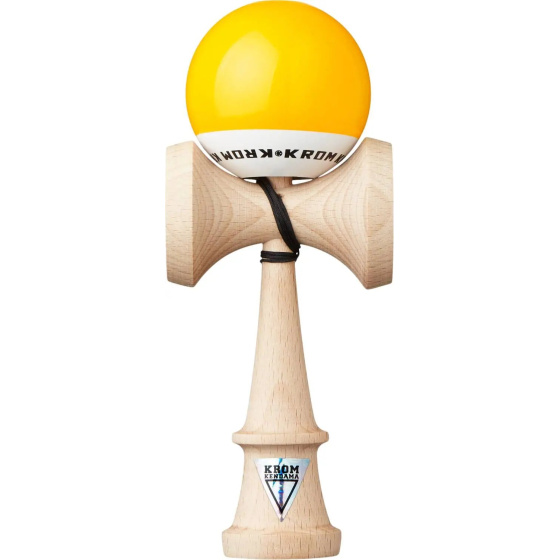 KROM POP LOL Kendama (Yellow)
