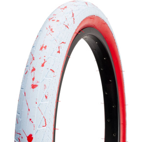 Fiction Hydra 20" HP BMX Tire (2.3"|Psycho White/Redwall)