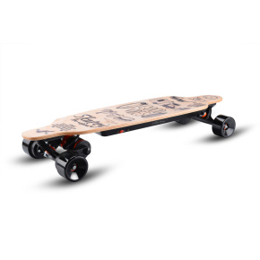 Electric longboard Skatey 3200L wood art