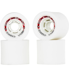 Venom Cannibal HITP Cobra Core Longboard Wheel 4-Pack (72mm|White)