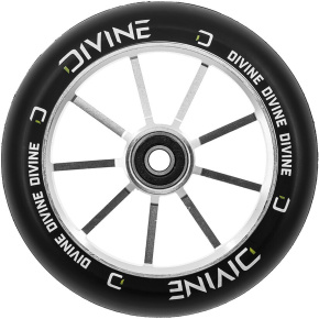 Divine Spoked 120mm silver