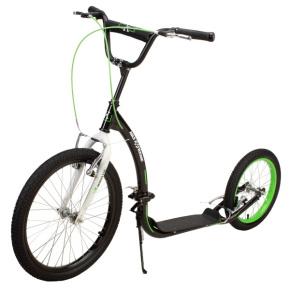 Folding scooter NILS Extreme WH227F green