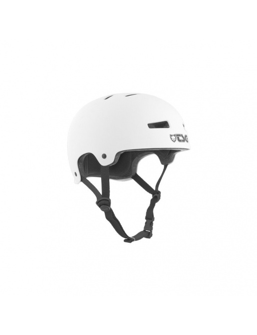 TSG Helmet Evolution Solid Color S/M Satin White