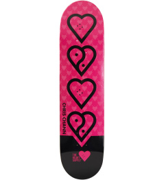 Heart Supply Chris Chann Pro Skate Board (8"|Balance Neon)