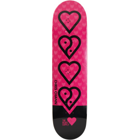 Heart Supply Chris Chann Pro Skate Board (8"|Balance Neon)
