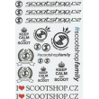 Scootshop.cz A4 stickers