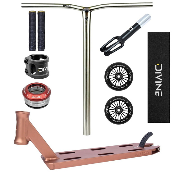 Freestyle scooter Divine × Longway Kaiza Copper