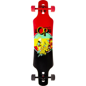 Ocean Pacific Drop Through Complete Longboard (38 "| Rasta Makai)